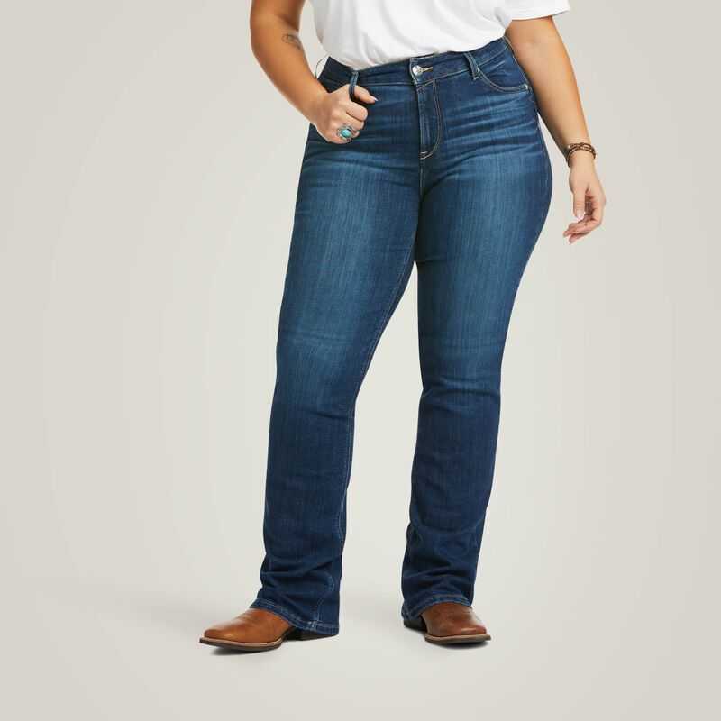 Ariat R.E.A.L. Perfect Rise Abby Straight Jean Mackenzie | 625XBNIZQ