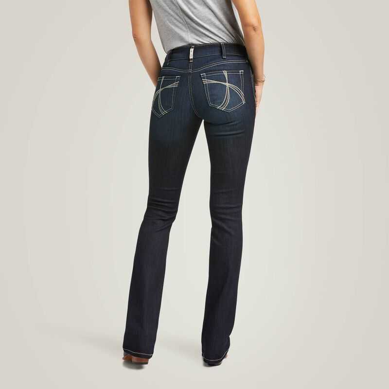 Ariat R.E.A.L. Perfect Rise Contessa Boot Cut Jean Nashville | 634PIGZUT