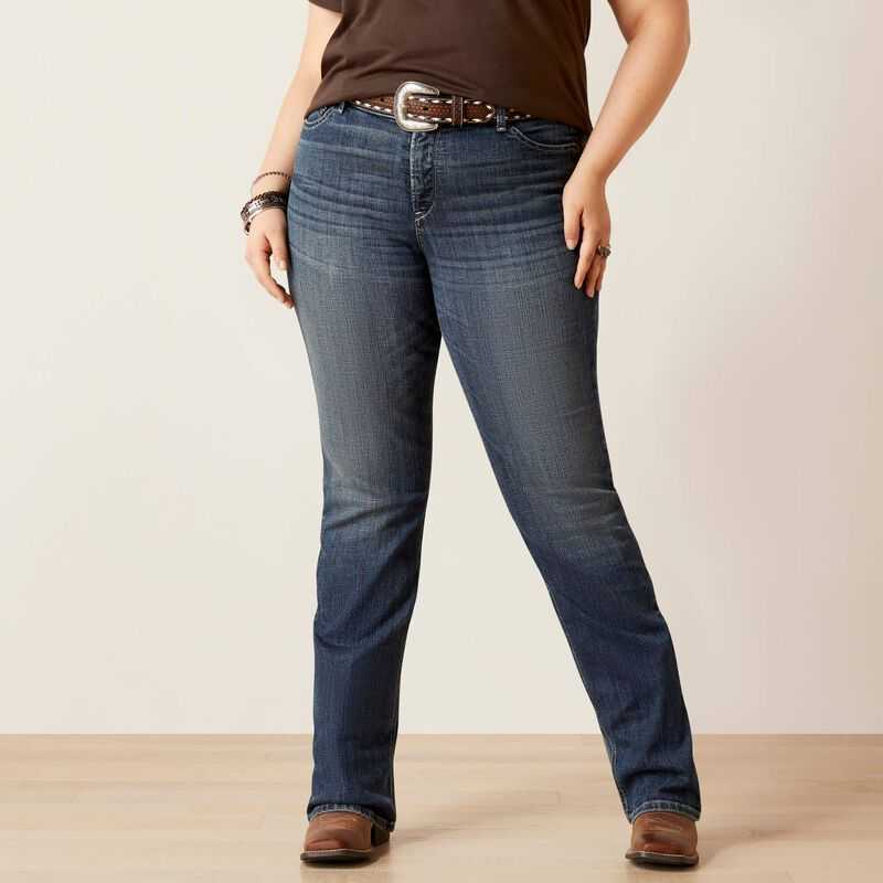 Ariat R.E.A.L. Perfect Rise Madyson Straight Jean Arkansas | 049EGHLUQ