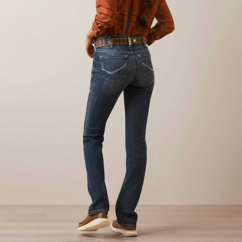 Ariat R.E.A.L. Perfect Rise Madyson Straight Jean Arkansas | 049EGHLUQ