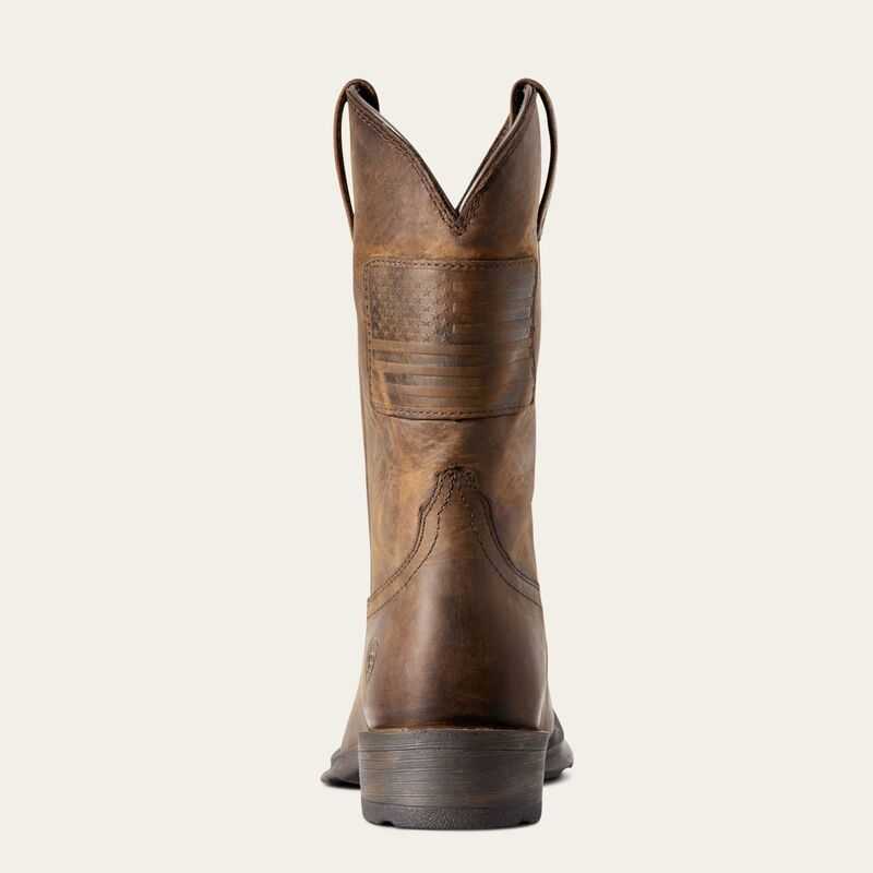 Ariat Rambler Patriot Western Boot Brown | 841BTDIRG