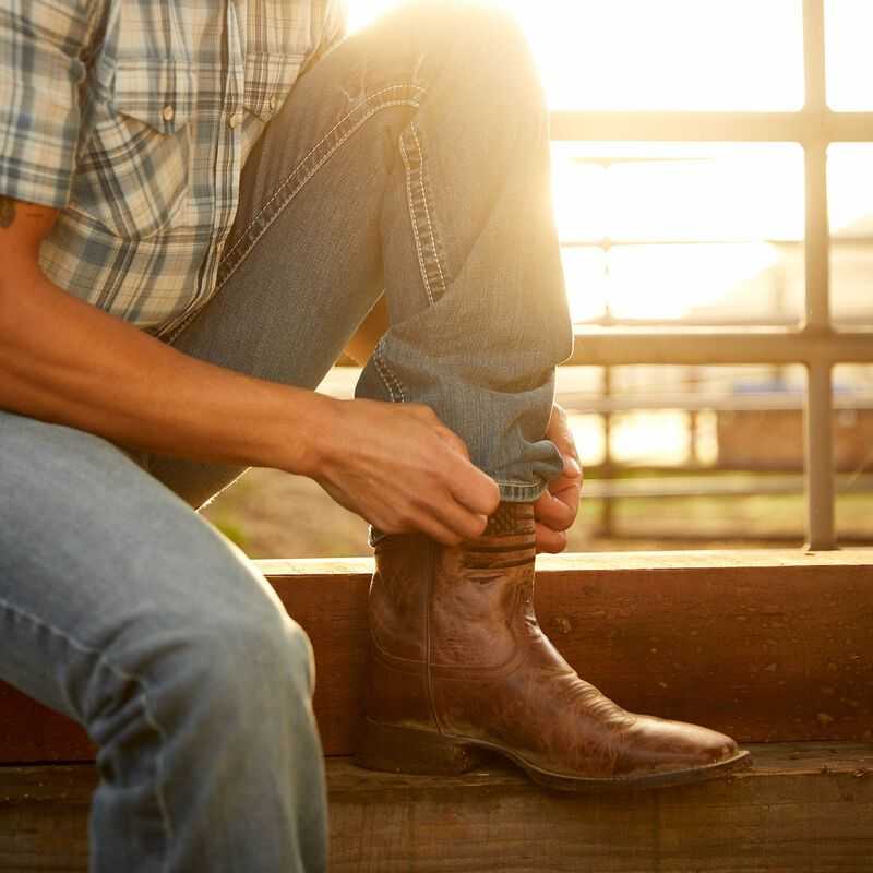 Ariat Rambler Patriot Western Boot Brown | 841BTDIRG