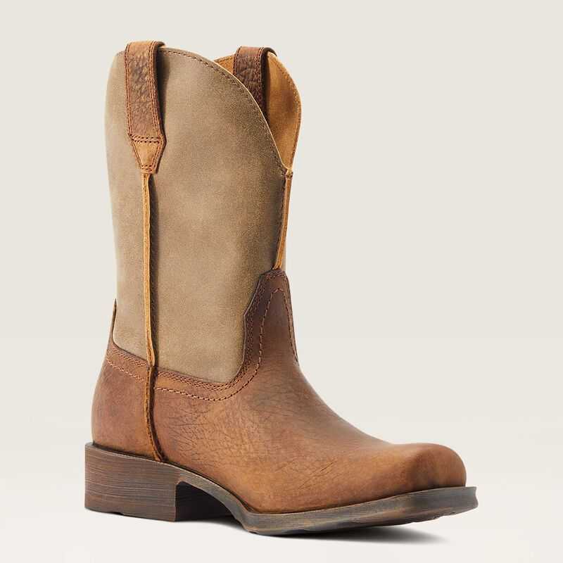 Ariat Rambler Western Boot Brown | 734OCZJQN