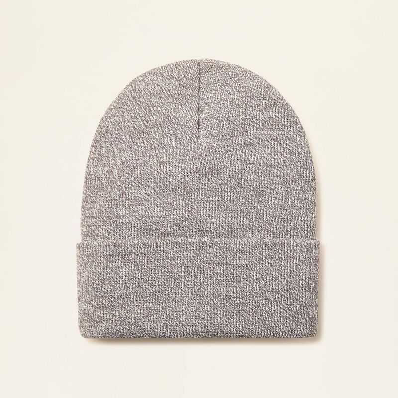 Ariat Rebar Beanie Light Grey / Dark Grey | 948XQNISE