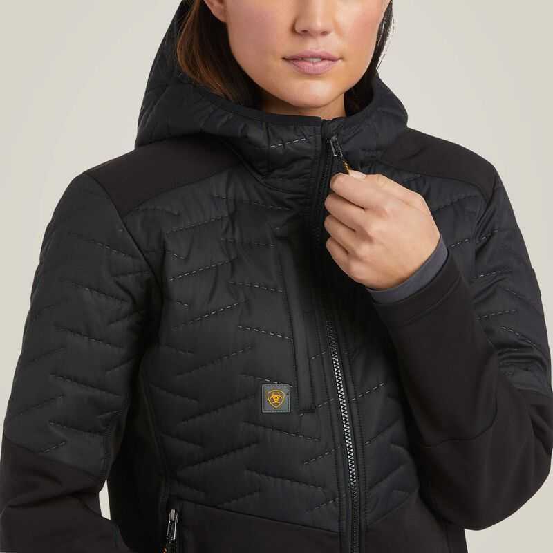 Ariat Rebar Cloud 9 Insulated Jacket Black | 756OFHARJ