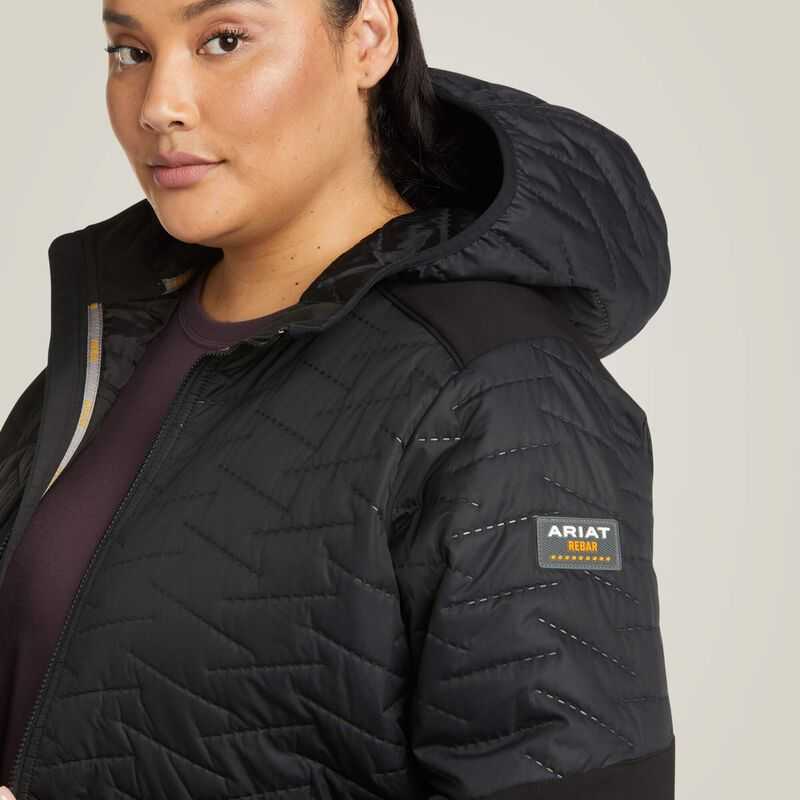 Ariat Rebar Cloud 9 Insulated Jacket Black | 756OFHARJ