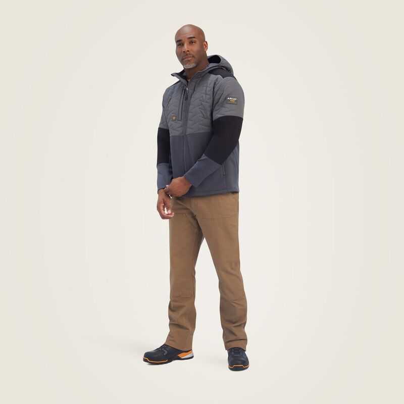 Ariat Rebar Cloud 9 Insulated Jacket Grey | 768AJROPV