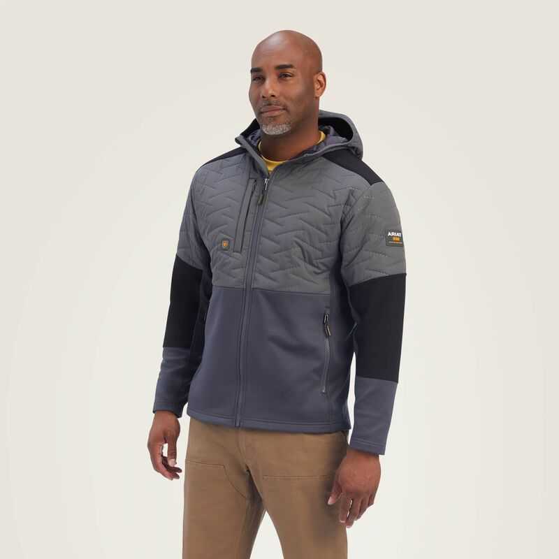 Ariat Rebar Cloud 9 Insulated Jacket Grey | 768AJROPV