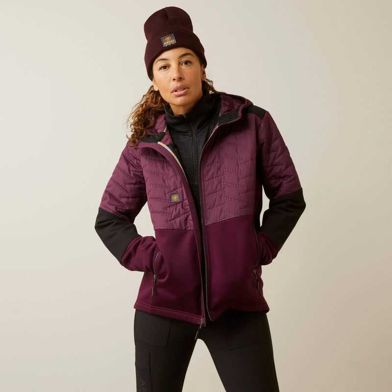 Ariat Rebar Cloud 9 Insulated Jacket Purple | 957RBGHSU