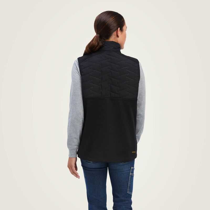 Ariat Rebar Cloud 9 Insulated Vest Black | 260DESZHR