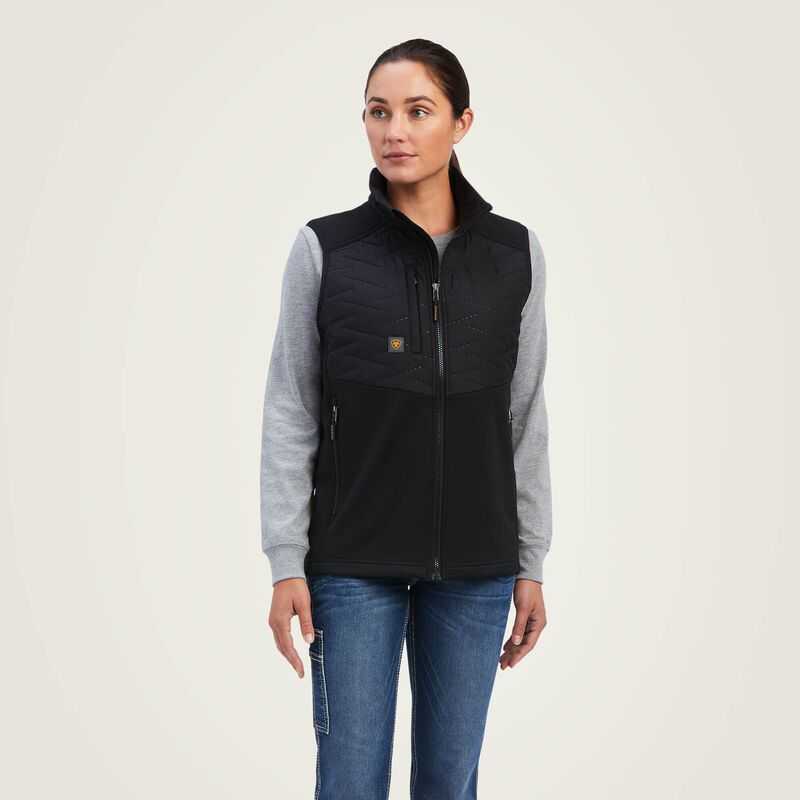 Ariat Rebar Cloud 9 Insulated Vest Black | 260DESZHR