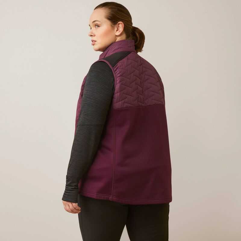 Ariat Rebar Cloud 9 Insulated Vest Purple | 503NMRQFA