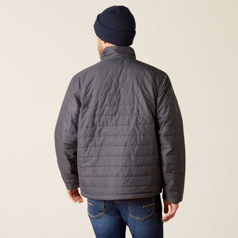 Ariat Rebar Cordura Ripstop Lightweight Insulated Jacket Grey | 912KWOJXN