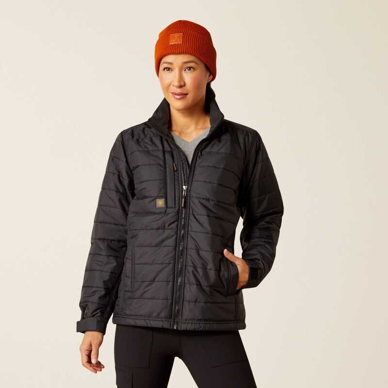 Ariat Rebar Cordura Ripstop Lightweight Insulated Jacket Black | 590TNLSPX