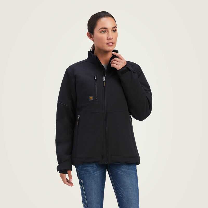 Ariat Rebar DriTEK DuraStretch Insulated Jacket Black | 285LHKRFQ