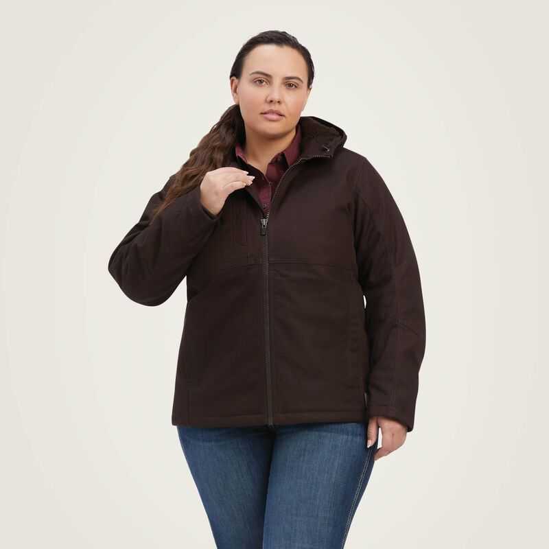 Ariat Rebar DuraCanvas Insulated Jacket Mole | 846BGVWUE