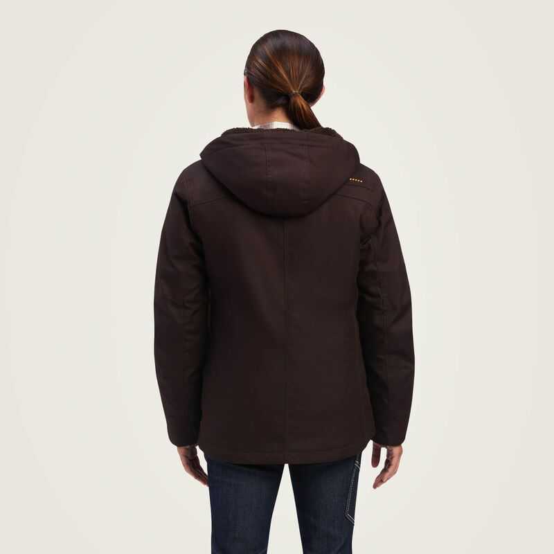 Ariat Rebar DuraCanvas Insulated Jacket Mole | 846BGVWUE