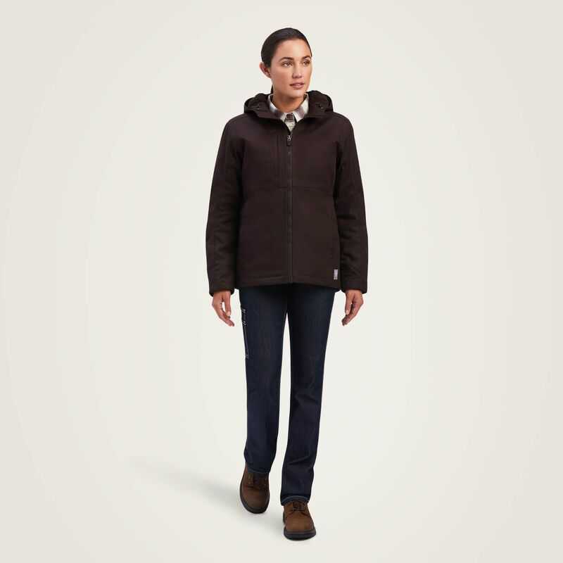 Ariat Rebar DuraCanvas Insulated Jacket Mole | 846BGVWUE