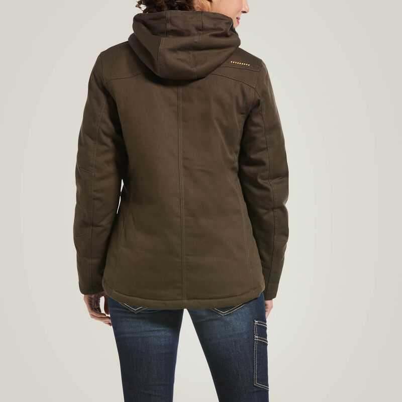 Ariat Rebar DuraCanvas Insulated Jacket Wren | 684OKGQZD