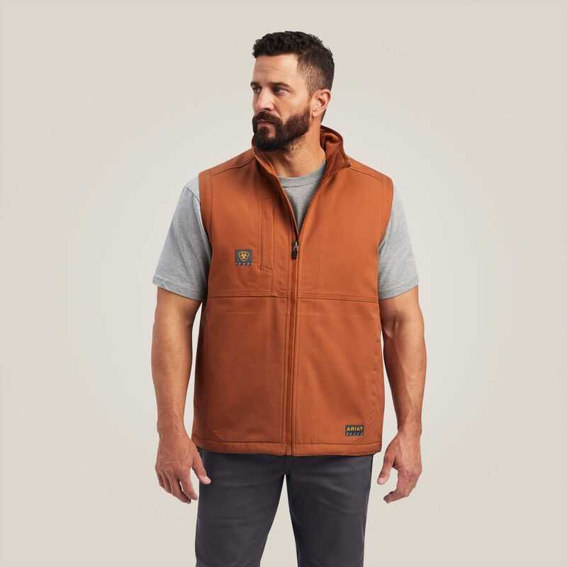 Ariat Rebar DuraCanvas Vest Copper | 657BDOZFX