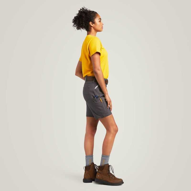 Ariat Rebar DuraStretch Made Tough Short Grey | 068BPWESX