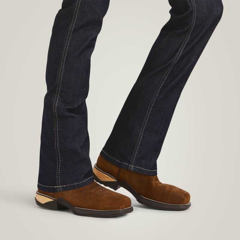 Ariat Rebar DuraStretch Raven Straight Leg Jean Rinse | 213GFVPSK