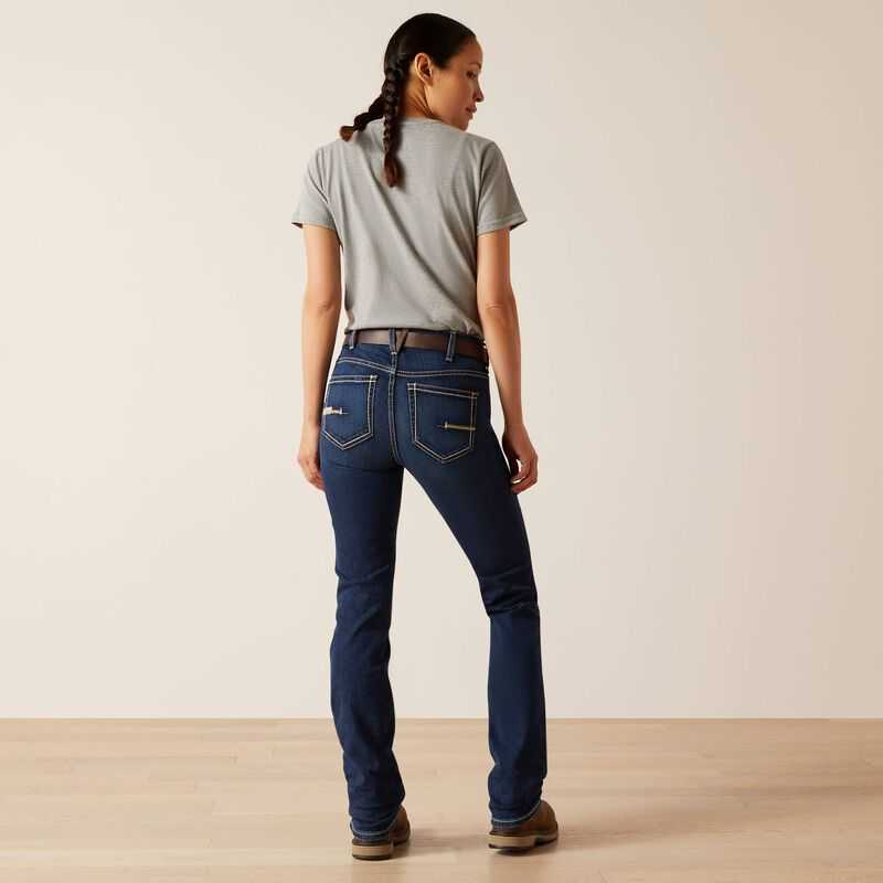 Ariat Rebar DuraStretch Riveter Double Front Straight Jean Riveter | 245OSPYDJ