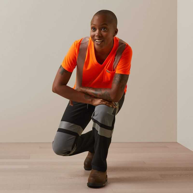 Ariat Rebar Hi-Vis ANSI T-Shirt Orange | 158OUAFGX