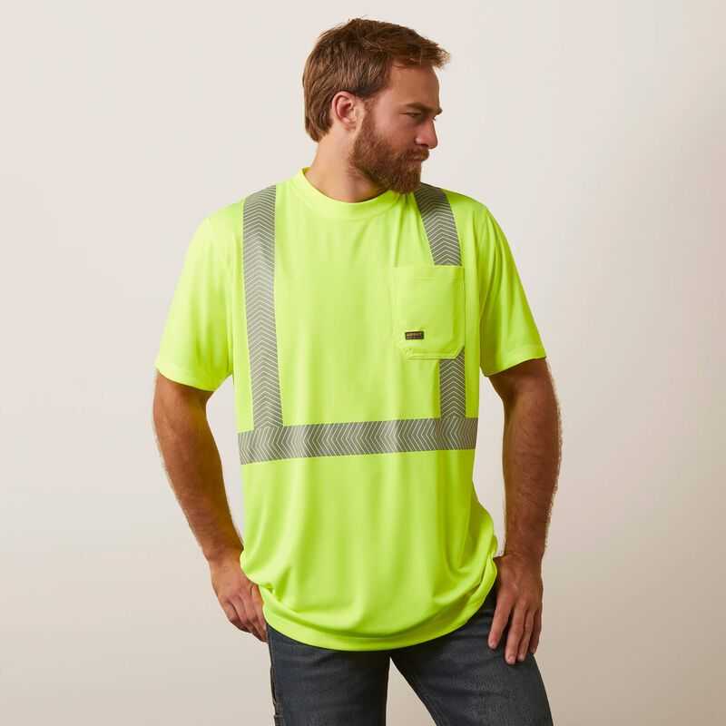 Ariat Rebar Hi-Vis ANSI T-Shirt Yellow | 830LSWYXI