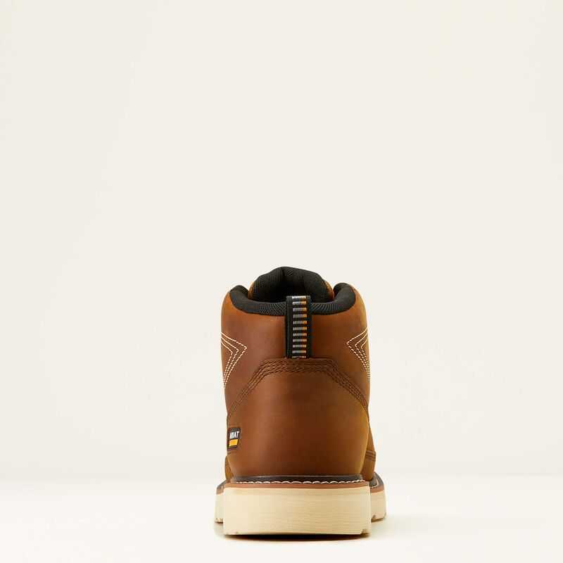 Ariat Rebar Lift Chukka Work Boot Brown | 869SQPUAI