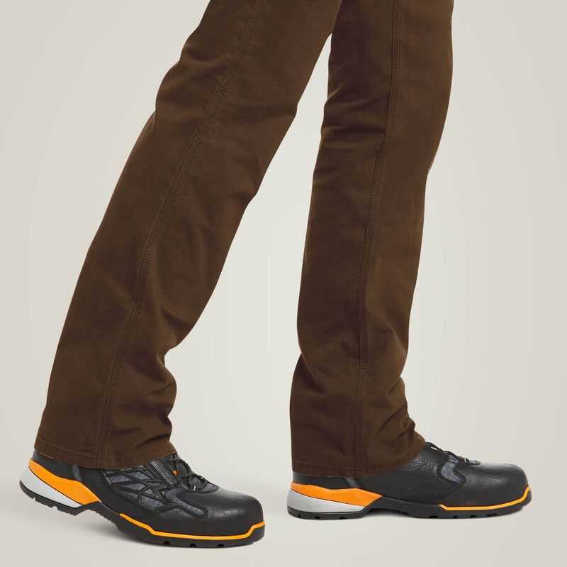 Ariat Rebar M4 Low Rise DuraStretch Made Tough Stackable Straight Leg Pant Wren | 645DGMCKB