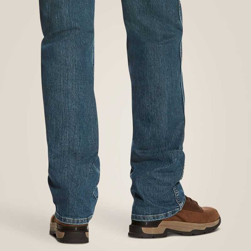 Ariat Rebar M4 Relaxed DuraStretch Basic Boot Cut Jean Carbine | 067ZAOTYF