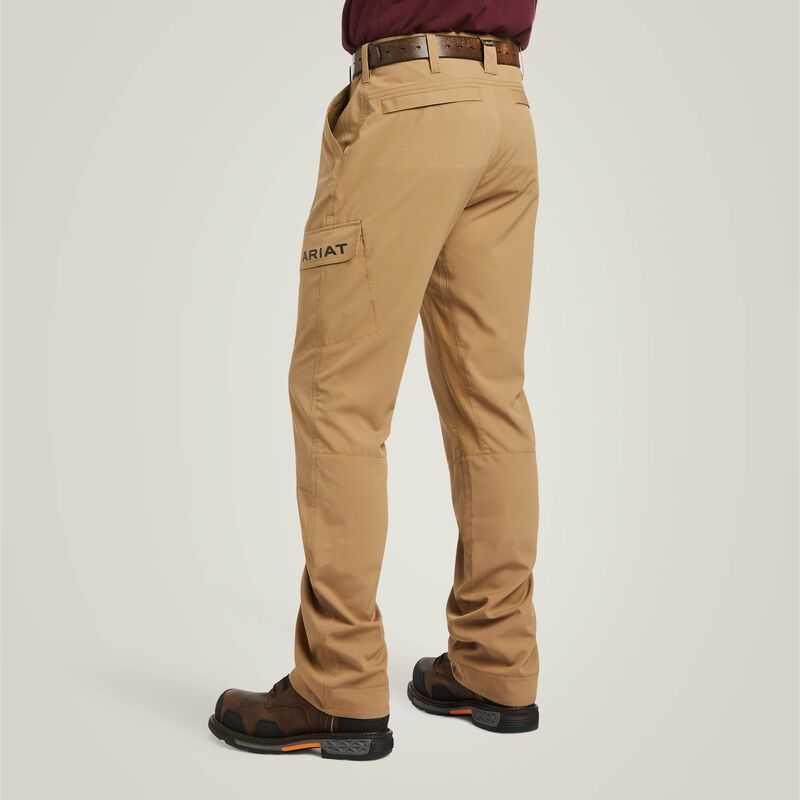 Ariat Rebar M5 Straight Work Flow Ultralight Stackable Straight Leg Pant Khaki | 195OLJUGP