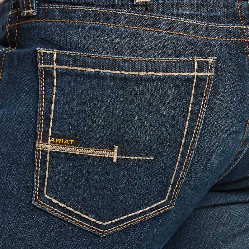 Ariat Rebar M7 DuraStretch Edge Stackable Straight Leg Jean Bodie | 624LTCBIS