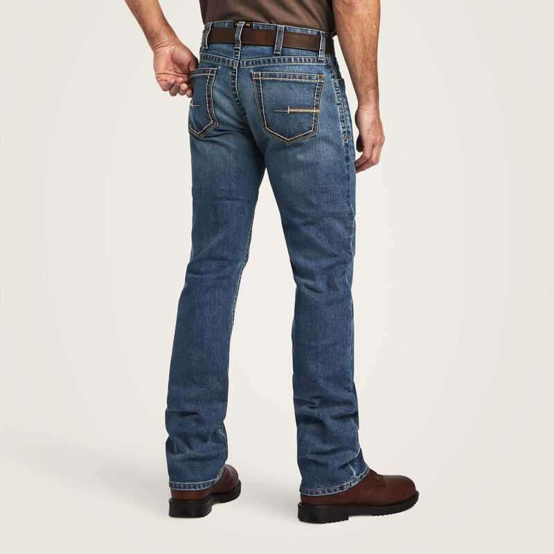 Ariat Rebar M7 DuraStretch Edge Stackable Straight Leg Jean Rico | 210HGNRDC