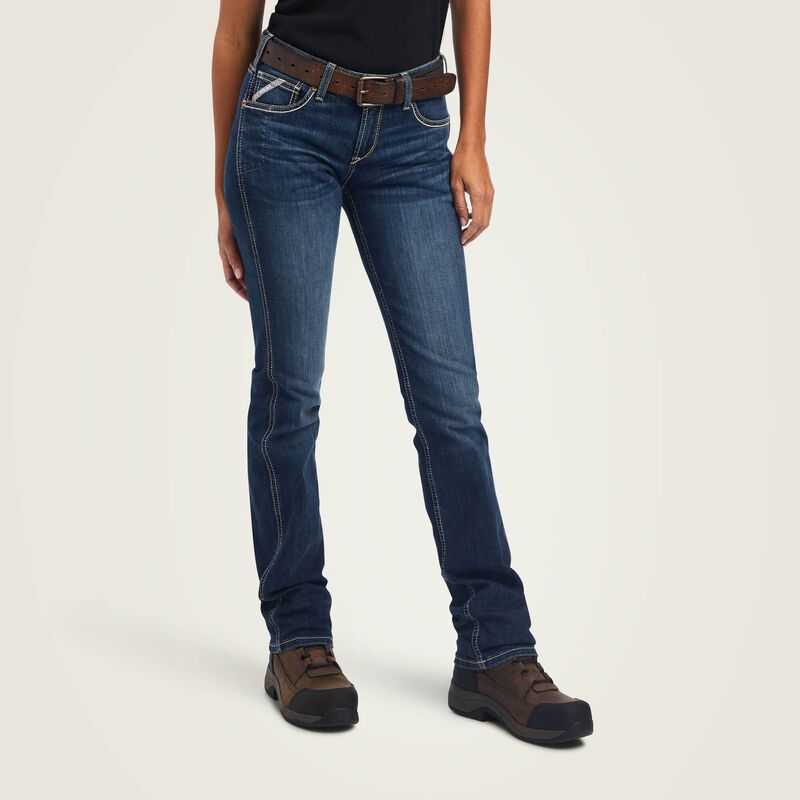 Ariat Rebar Riveter Straight Jean Atlanta | 572MIOWXN