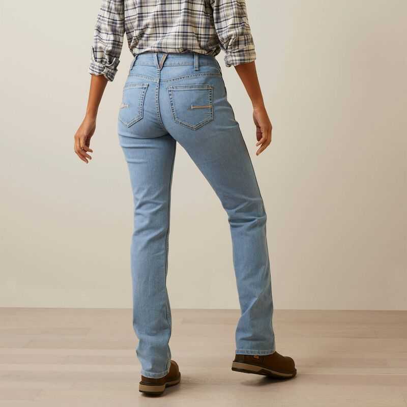 Ariat Rebar Riveter Straight Jean Coldwater | 408JABCIE