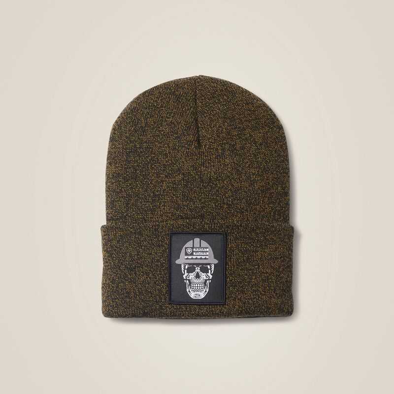 Ariat Rebar Roughneck Watch Cap Olive / Black | 506ANRYZT