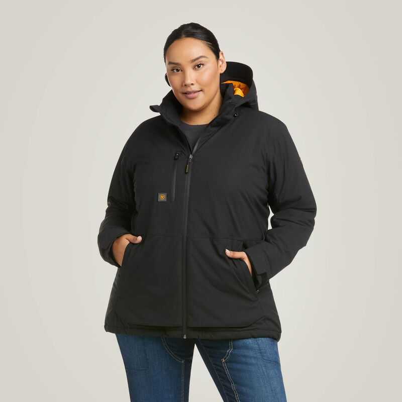 Ariat Rebar Storm Fighter 2.0 Waterproof Jacket Black | 638YDIXGC