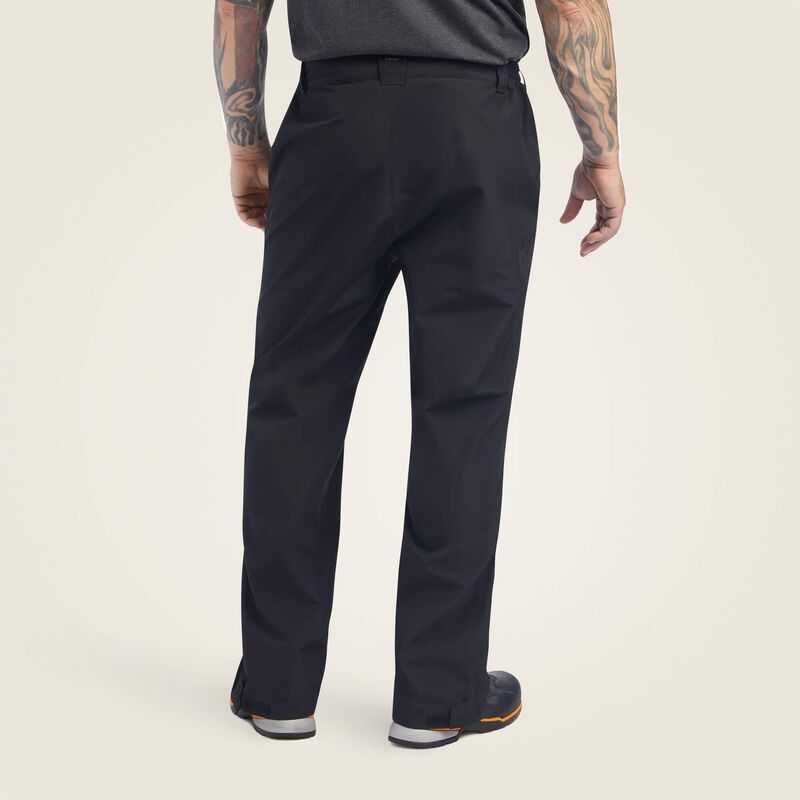 Ariat Rebar Stormshell Waterproof Pant Black | 801BCIXZO