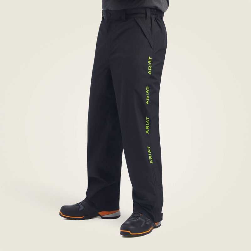 Ariat Rebar Stormshell Waterproof Pant Black | 801BCIXZO