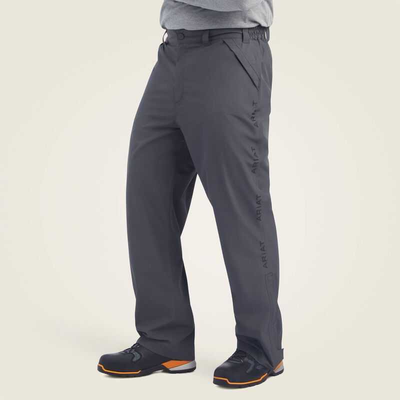 Ariat Rebar Stormshell Waterproof Pant Grey | 094CBXNEO