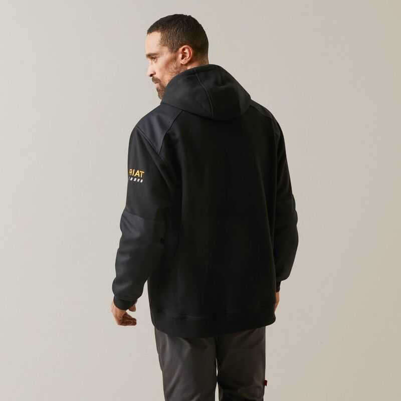 Ariat Rebar Workman DuraCanvas Hoodie Black / Black | 642STFCLR