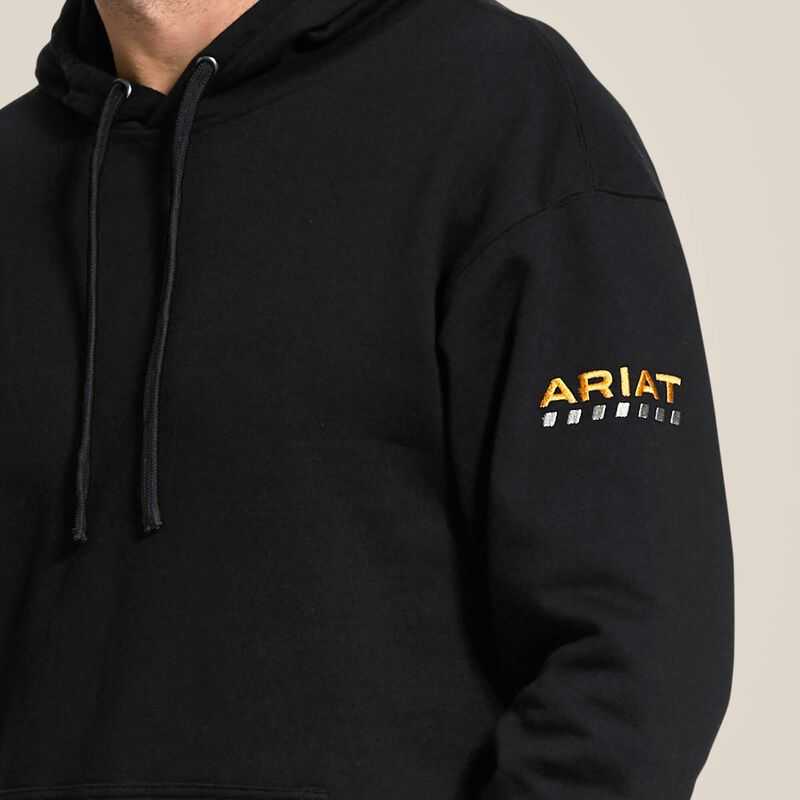 Ariat Rebar Workman Hoodie Black | 908GOQIXH