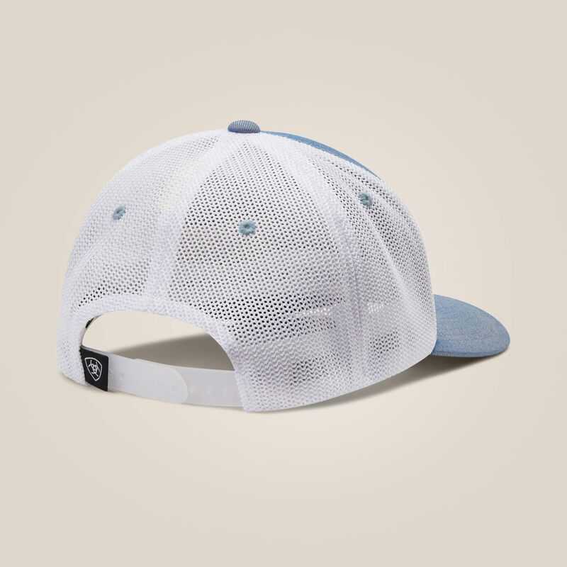 Ariat Rectangle Logo Patch Cap Light Blue | 024YCEVSD