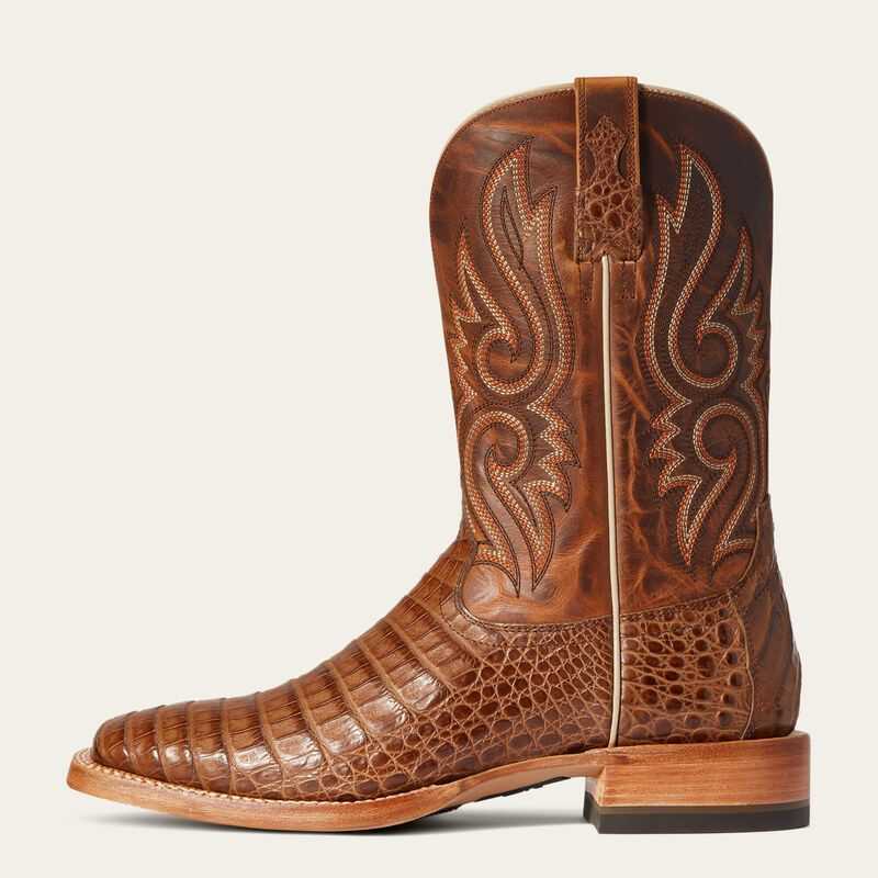 Ariat Relentless Denton Western Boot Beige | 179YUXJFD