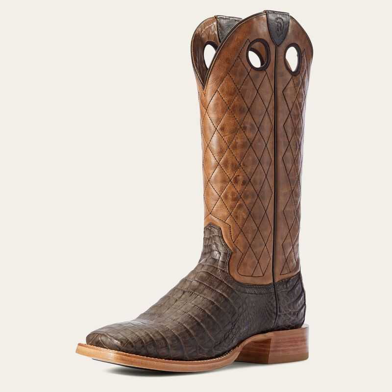 Ariat Relentless Winner\'s Circle Western Boot Chocolate | 847ILEKOG