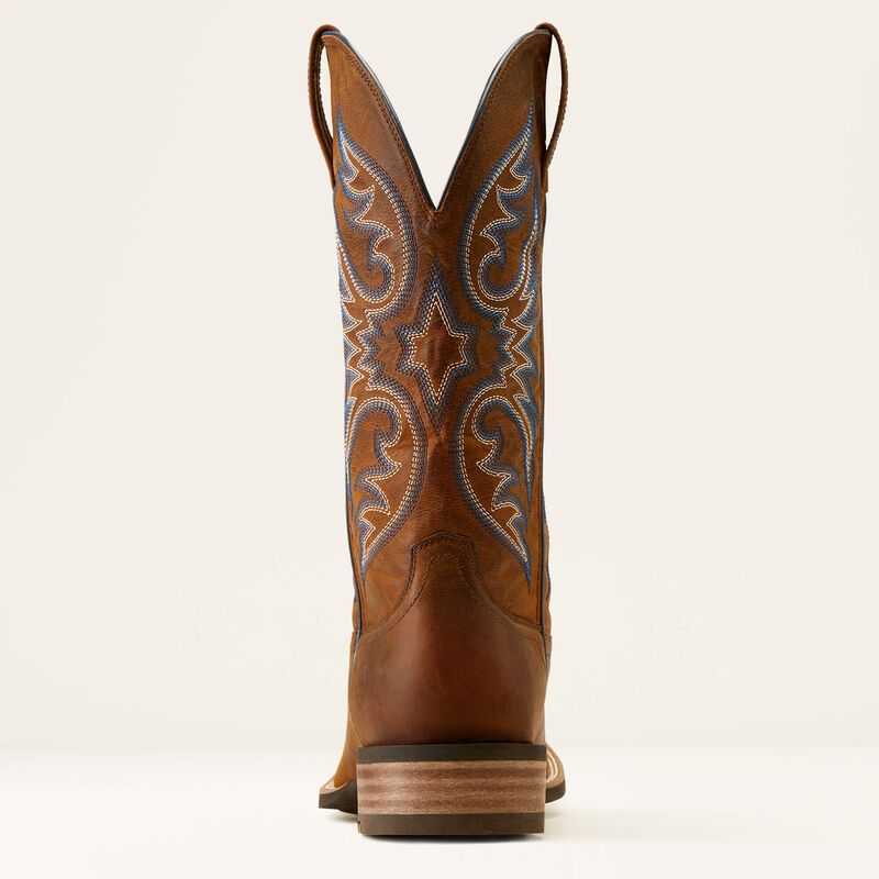 Ariat Ricochet Cowboy Boot Brown | 638LAYQWS