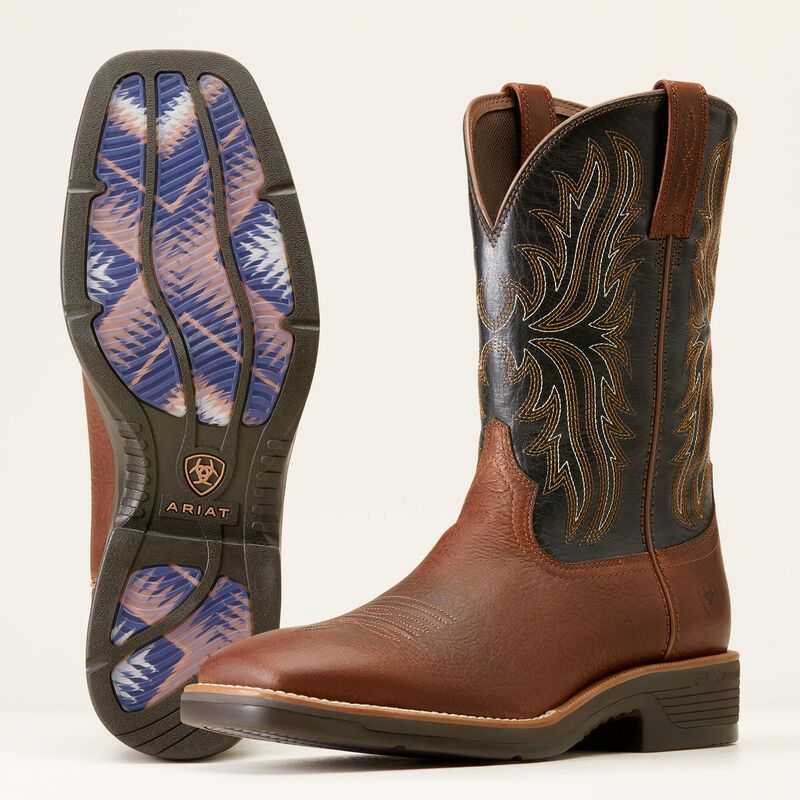 Ariat Ridgeback Cowboy Boot Deepest Clay | 340MUNOYQ