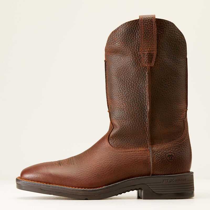 Ariat Ridgeback Rambler Cowboy Boot Brown | 248JBWZNT